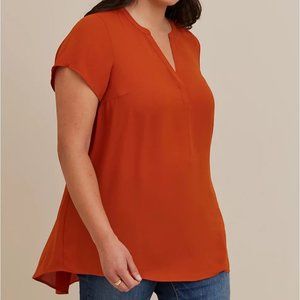 NWT New Torrid Rust Tunic Size 2 - PLUS SIZE